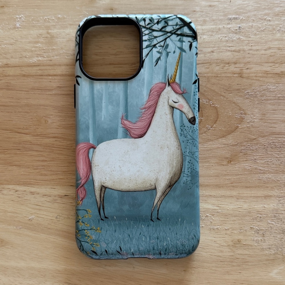 Mystical Unicorn Phone Case - Pink and Blue